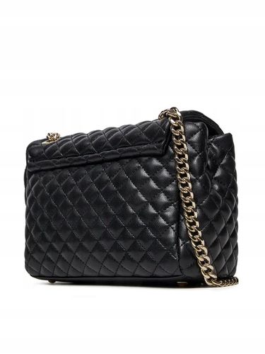 Guess Torebka Damska mała pikowana listonoszka HWEQG9 54121 Czarna na Arena.pl