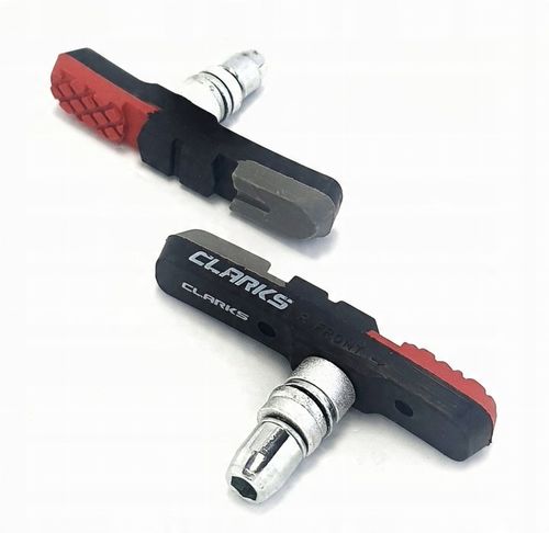 Klocki hamulcowe Clarks CPS301 MTB V-brake 72 mm czerwono-czarno-szare na Arena.pl