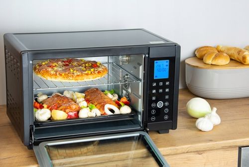 Piekarnik First Austria 45L LED Dotykowy 2000W z Rożnem i Grillem na Arena.pl