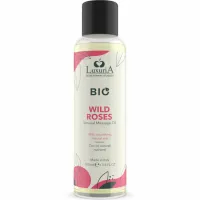 intimateline luxuria bio olejek do masażu dzika roża 100ml naturalny