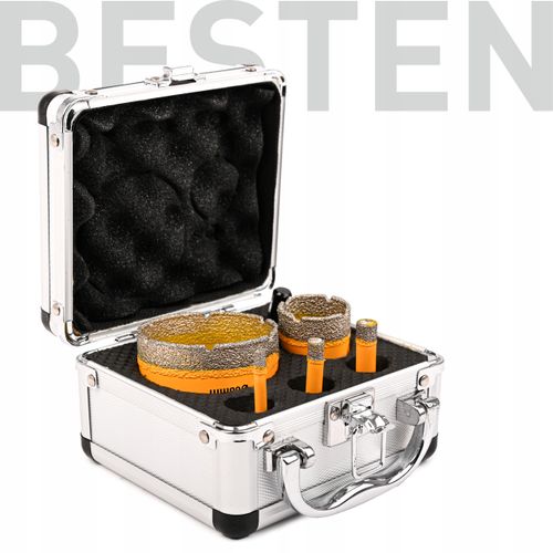 OTWORNICE DIAMENTOWE KORONKI DO GRESU PŁYTEK M14  6,8,10,35,68 mm +ADAPTER na Arena.pl