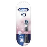 4x Końcówka do szczoteczki elektrycznej Oral-B Gentle Care Czarna DELIKATNA