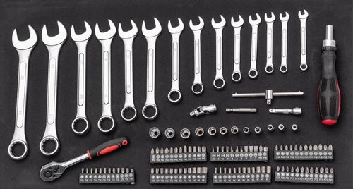 SZAFKA POMARAŃCZOWA WARSZTATOWA WÓZEK NARZĘDZIOWY 688 EL. PRO 7 SZUFLAD na Arena.pl