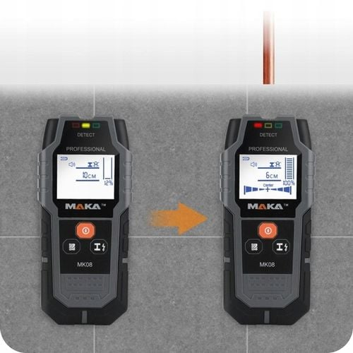 WYKRYWACZ DETEKTOR PRZEWODÓW KABLI METALI W ŚCIANIE DREWNA METALU + na Arena.pl