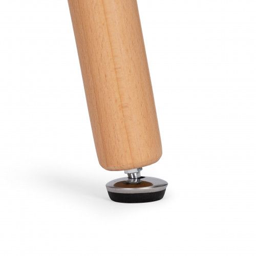 STOŁ MODERNHOME 60X120 CM DREWNIANE NOGI MATOWA BIEL na Arena.pl