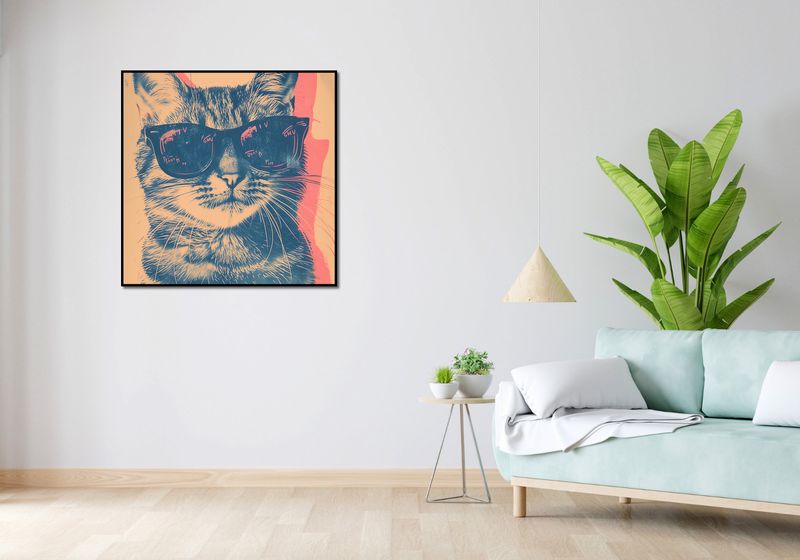 Plakat 90x90cm Trendsetter zdjęcie 4