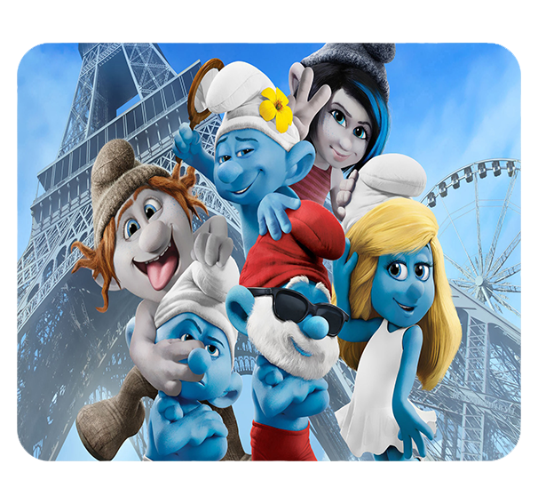 Podkładka pod myszkę Smerfy zdjęcie 1