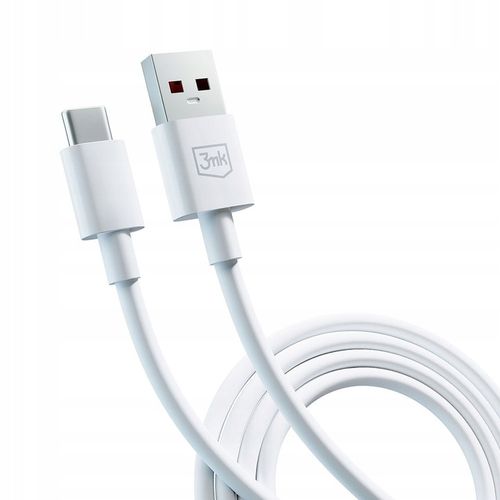 Biały Kabel USB do USB-C - szybkie ładowanie 60W 3A, długi 1.2m Hyper Cable na Arena.pl