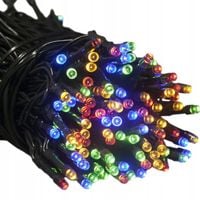500 LED KOLOR MULTI MIX LAMPKI CHOINKOWE ZEWNĘTRZNE WEWNĘTRZNE ŚWIĄTECZNE