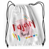 Plecak Dla Marcela Sportowy Szkolny Worek Torba Z Nadrukiem Ze Zdjęciem