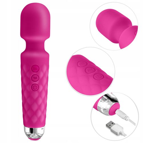 Wibrator różdżka wand. Mocna stymulacja. Masażer na Arena.pl