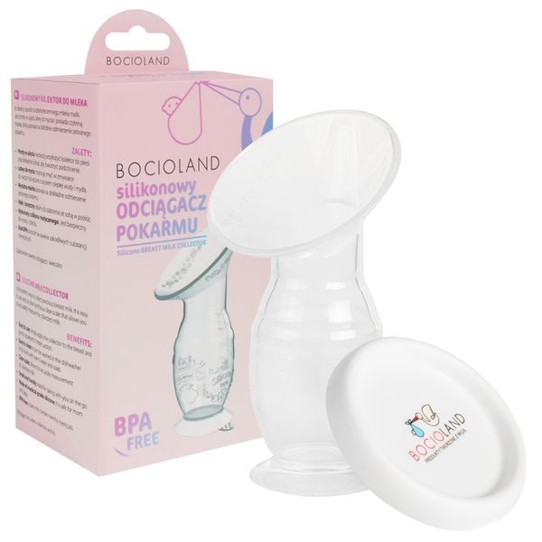 BOCIOLAND Silikonowy kolektor na mleko zdjęcie 1