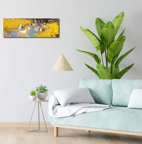 Obraz 70x20cm Słońce na Wsi na Arena.pl