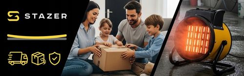 Termowentylator nagrzewnica elektryczna ceramiczna farelka cichy grzejnik na Arena.pl