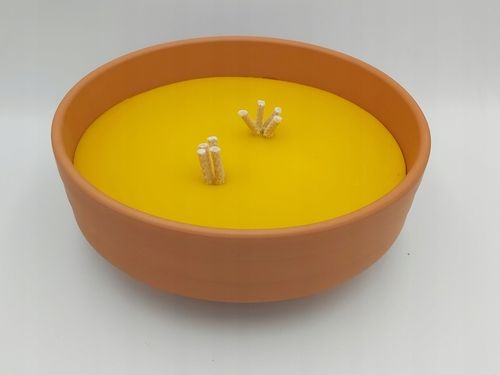 Znicz CERAMICZNY WSZYSTKICH SWIETYCH gliniak gliniany retro kopciuch DUZY na Arena.pl