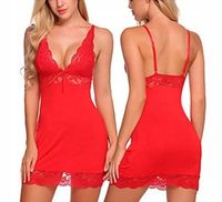 SEXY koszulka nocna koronkowa + STRINGI L/XL K177)