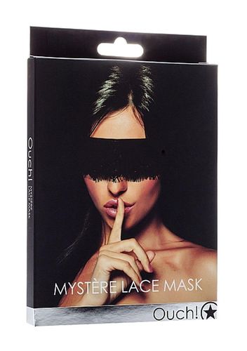 mystere lace mask - black na Arena.pl