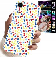 ETUI DO IPHONE XR - ŁAPKI KOŚCI PIES PATROL BAJKI + SZKŁO