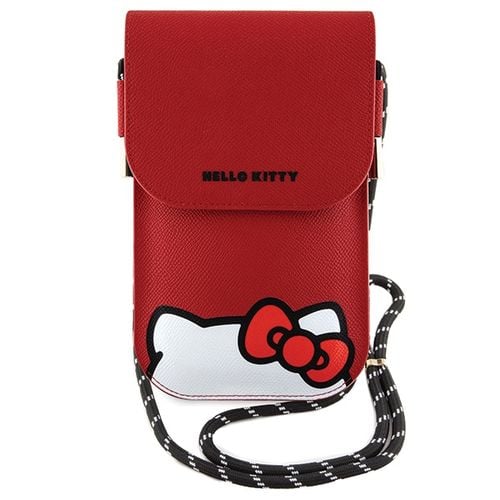 hello kitty torebka hkowbpscker czerwony/red leather hiding kitty cord na Arena.pl