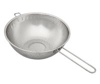 Cedzak z rączką durszlak stalowy ZAIRA 25,5 cm stal nierdzewna