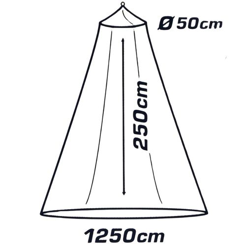 MOSKITIERA TURYSTYCZNA 60-1250x250CM 2 OS. BIAŁA REDCLIFFS na Arena.pl