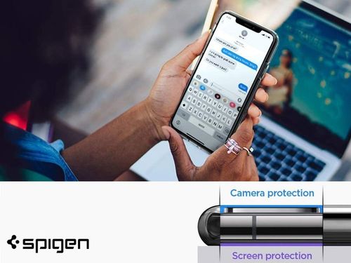 Etui Spigen Liquid Crystal do Apple iPhone 11 Crystal Clear na Arena.pl
