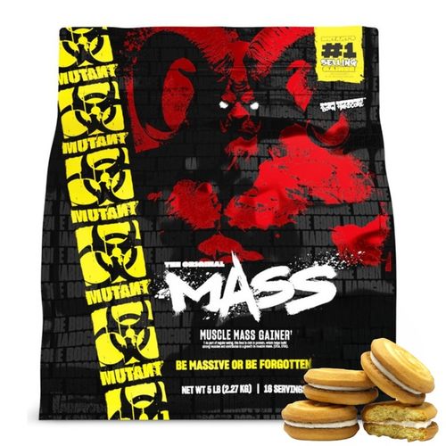 PVL MUTANT MASS 2270g GAINER Białko Węglowodany Ciasteczkowy na Arena.pl