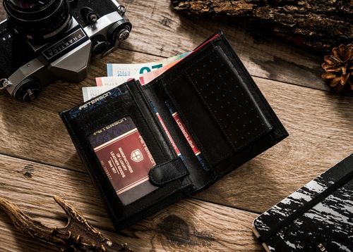 skórzany męski portfel rfid - peterson na Arena.pl