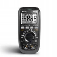 Multimetr Cyfrowy KM61B - Miernik Prądu AC/DC True RMS, 4mF, Wyświetlacz L…