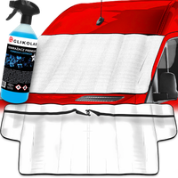 MATA ANTYSZRONOWA NA SZYBĘ DO BUSA 260X100 ODMRAŻACZ DO SZYB GLIKOLAB 1L