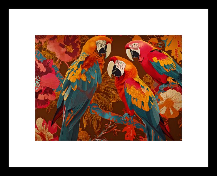 Plakat 18x13cm Kolorowe Ary zdjęcie 3