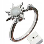Pierścionek SPINNER Słońce antystresowy REGULOWANY fidget damski
