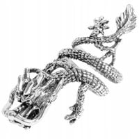 DRAGON SMOK Modny Pierścień Sygnet na Prezent