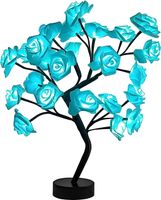 Lampa LED z różami USB Lampka nocna LED oświetlenie dekoracyjne do sypialni