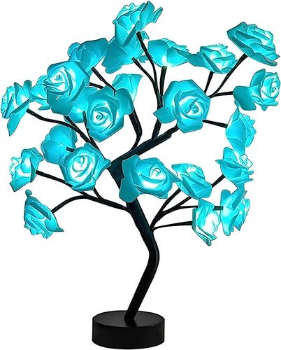 Lampa LED z różami USB Lampka nocna LED oświetlenie dekoracyjne do sypialni na Arena.pl