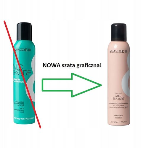 Selective Mild Texture Produkt do trwałej ondulacji 250ml + GRATIS Próbka na Arena.pl