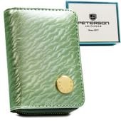 portfel damski skóra+pu ptn px33-cnf-5587 mint