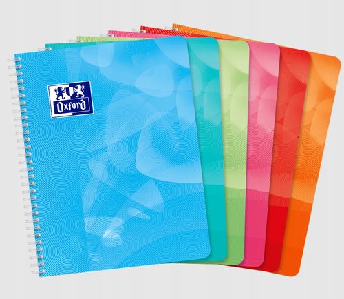 Kołozeszyt A5/80K Krata Oxf Lagoon 400080639 A'5 na Arena.pl