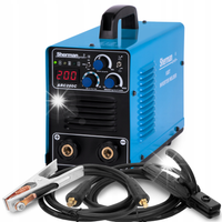 Spawarka inwertorowa Elektroda MMA ARC 200C Sherman + elektrody 2.5mm