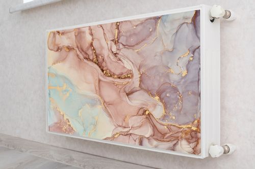 Mata MAGNETYCZNA Na Kaloryfer Kolorowy Marmur Abstrakcja 90cm x 60cm na Arena.pl