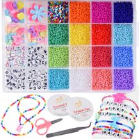 ZESTAW KORALIKÓW  DO BRANSOLETEK  BIŻUTERIA DLA DZIECI