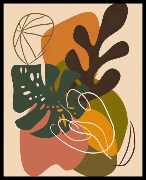 Plakat 40x50cm Leśna Kompozycja zdjęcie 2