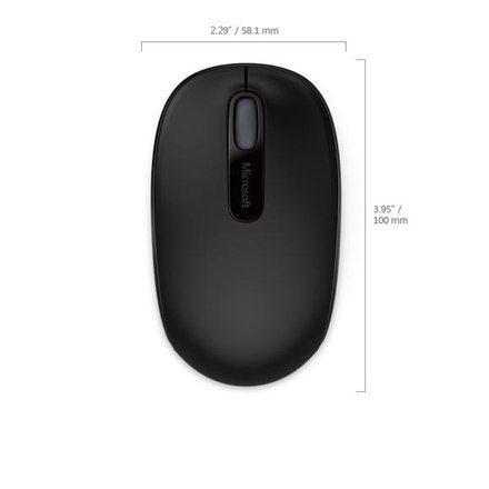 Microsoft Wireless Mobile Mouse 1850 Black, Wireless Mouse na Arena.pl