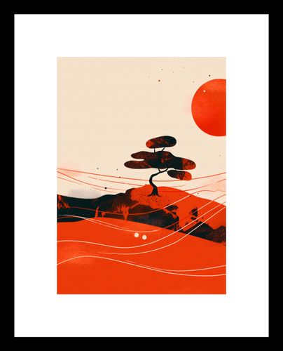 Plakat 25x35cm Czerwone Pustynne Pejzaże na Arena.pl