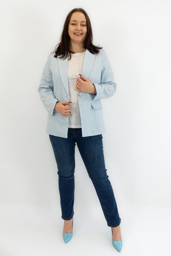 Marynarka Damska w Niebieską Kratę 44 na Arena.pl