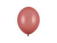 Balony pastelowe bordowe burgundowe strong, 23 cm 3 szt.