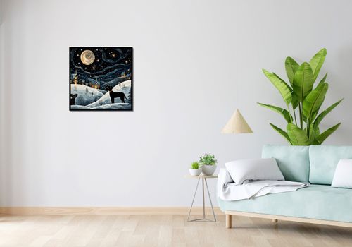 Plakat 60x60cm Nocny Psi Patrol na Arena.pl
