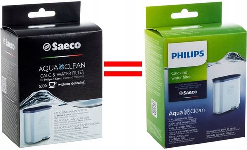 Filtr wody do ekspresu Philips Saeco AquaClean Latte Go Oryginał Oryginalny na Arena.pl
