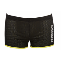 ARENA SPODENKI BOKSERKI OPOROWE SQUARE CUT DRAG SUIT BLACK ROZMIAR L