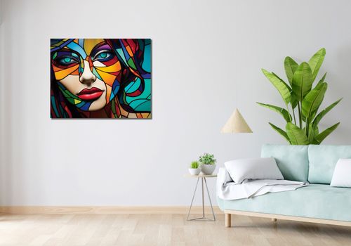 Obraz 90x70cm Spójrz Mi W Oczy na Arena.pl